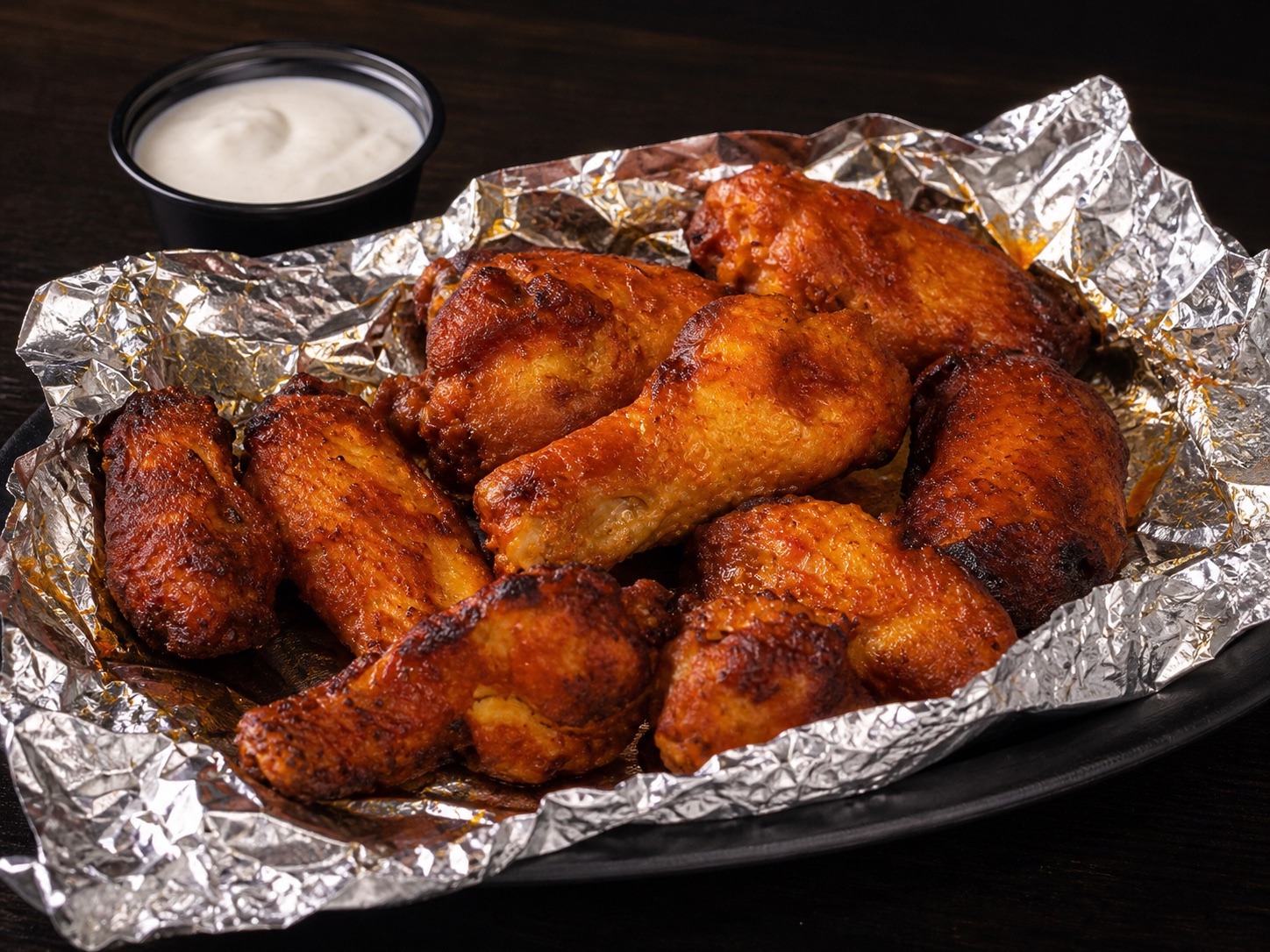 Hot wings from Y-Not Pizza